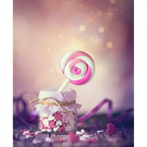 Lollipop - Full Round Diamond - 30*40cm