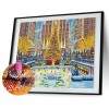 Lighting Shine Castle Building - Full Round Diamond - cm