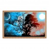 Moonlight Tree - Full Round Diamond -