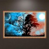Moonlight Tree - Full Round Diamond -