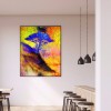 Blue Tree Home - Full Round Diamond - 40x50cm
