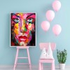 Rouge Women - Full Round Diamond - 40x50cm