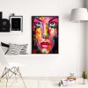 Rouge Women - Full Round Diamond - 40x50cm
