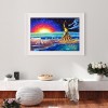 Bonfire on the Beach s - Full Round Diamond - 40x30cm