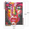 Rouge Women - Full Round Diamond - 40x50cm