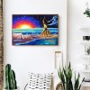 Bonfire on the Beach s - Full Round Diamond - 40x30cm