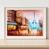 Looking At The Tower - Full Round Diamond - 40*30cm