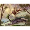 Faerie Dragon - Full Round Diamond - 30*40cm