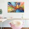 Goldfish Swim to thes - Full Round Diamond - 40x30cm