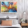 Goldfish Swim to thes - Full Round Diamond - 40x30cm