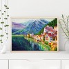 Hills Town - Full Round Diamond - 40x30cm