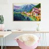 Hills Town - Full Round Diamond - 40x30cm