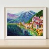 Hills Town - Full Round Diamond - 40x30cm