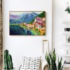 Hills Town - Full Round Diamond - 40x30cm