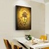 Lamp And Tree - Full Round Diamond - 30*40cm