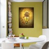 Lamp And Tree - Full Round Diamond - 30*40cm