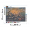 Venetian Sea Monster - Full Round Diamond - 40*30cm