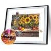 Sunflower - Full Round Diamond - 40*30cm