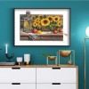 Sunflower - Full Round Diamond - 40*30cm