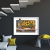 Sunflower - Full Round Diamond - 40*30cm