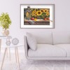 Sunflower - Full Round Diamond - 40*30cm