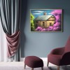 Dream Cabin - Full Round Diamond - 40*30cm
