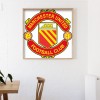 Manchester Team Emblem - Full Round Diamond - 30x30cm