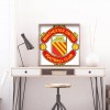 Manchester Team Emblem - Full Round Diamond - 30x30cm