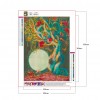 Novelty Tree - Full Round Diamond - 30x40cm