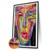 Rouge Women - Full Round Diamond - 40x50cm