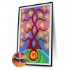Rotate Life Tree - Full Round Diamond - 30x40cm