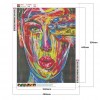 Rouge Women - Full Round Diamond - 40x50cm