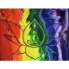 Buddha in Lotus - Full Round Diamond - 40x30cm