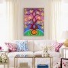 Rotate Life Tree - Full Round Diamond - 30x40cm