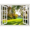 Hill Outside The Stereo Window - Full Round Diamond - 40*30cm