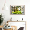 Hill Outside The Stereo Window - Full Round Diamond - 40*30cm