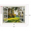Hill Outside The Stereo Window - Full Round Diamond - 40*30cm