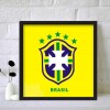 Brazil Logo - Full Round Diamond - 30x30cm