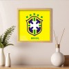 Brazil Logo - Full Round Diamond - 30x30cm
