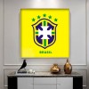 Brazil Logo - Full Round Diamond - 30x30cm