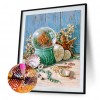 Color Ocean Ball - Full Round Diamond - 35x45cm