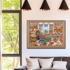 Warm Desserts Shop - Full Round Diamond - 40x30cm