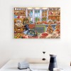Warm Desserts Shop - Full Round Diamond - 40x30cm