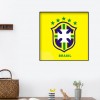 Brazil Logo - Full Round Diamond - 30x30cm
