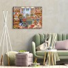 Warm Desserts Shop - Full Round Diamond - 40x30cm