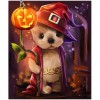 Halloween Pumpkin Dog 5D Full Drill Diamond Painting DIY Needlework
