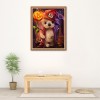 Halloween Pumpkin Dog 5D Full Drill Diamond Painting DIY Needlework