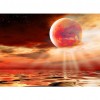 Canvas Picture Craft Full Round Mars Comes Handmade DIY Diamond Painting