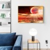 Canvas Picture Craft Full Round Mars Comes Handmade DIY Diamond Painting