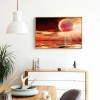Canvas Picture Craft Full Round Mars Comes Handmade DIY Diamond Painting